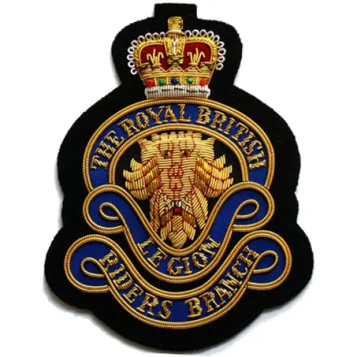RBLR Branch Members Badge Large Wire